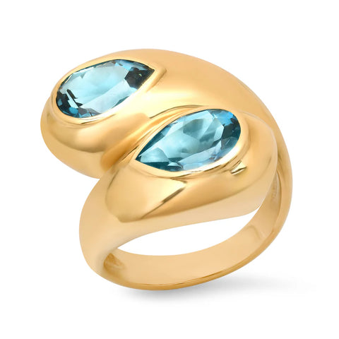 Topaz Moi et Toi Ring