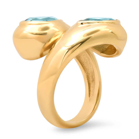 Topaz Moi et Toi Ring
