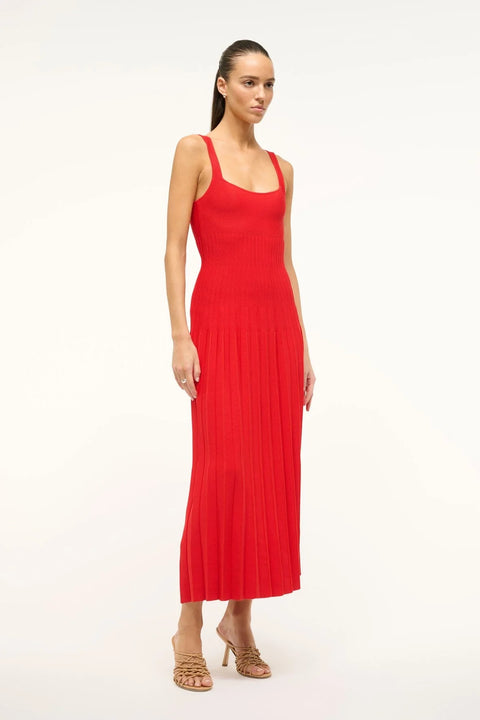 Ellison Dress Red Rose