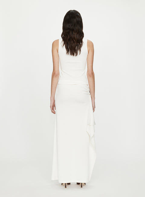 Crystal Pendant Open Twist Tank