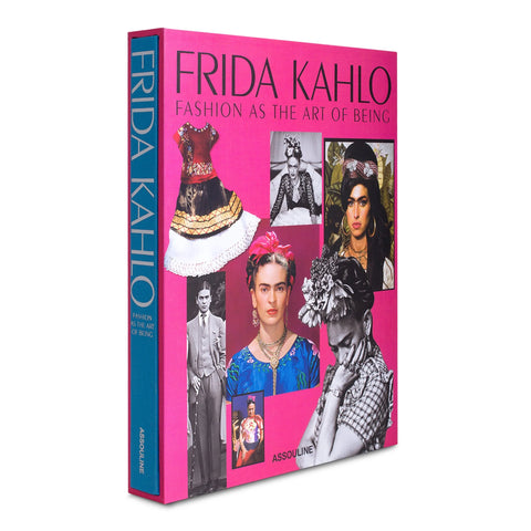 Spine and front cover of the Frida Kahlo book