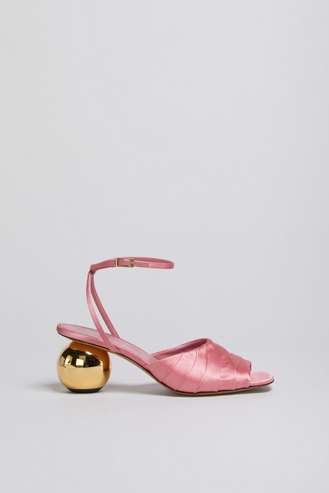 Satin Sandal