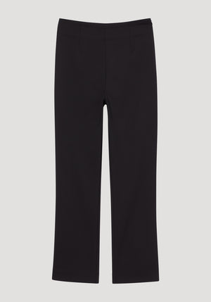 Ghost image of the cigarette leg trousers in black.