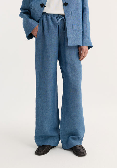 Relaxed Linen Trousers