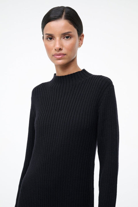 Willow Sweater Dress Black