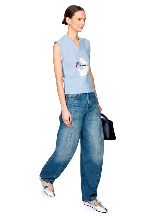 Topher Poodle Sweater Vest