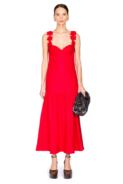 Ser Arte Embellished Maxi Dress