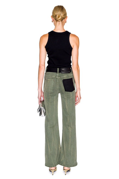 Washing Clip Rib Tank Top