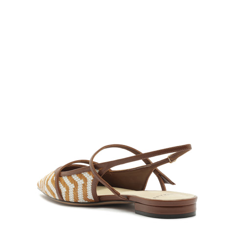 Tita Raffia Zig Flat