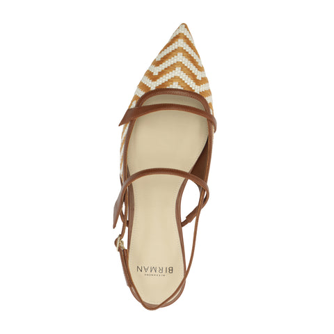 Tita Raffia Zig Flat