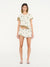 Embla Beaded Crushed Micro Skirt