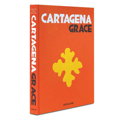 Spine and front cover of the Cartagena Grace book