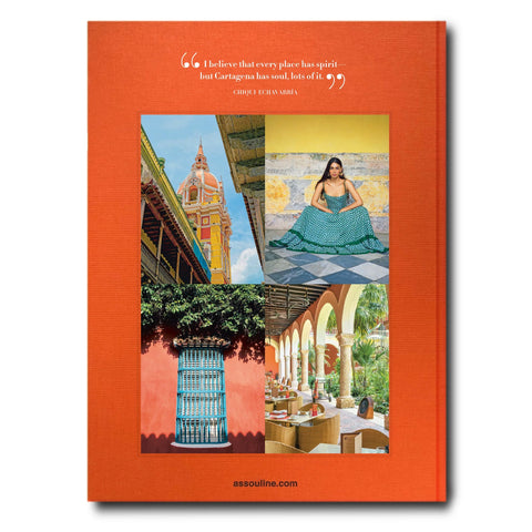 Back cover of the Cartagena Grace book
