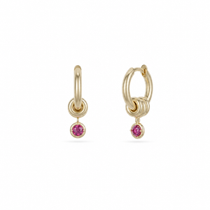 Zahra YG Rose Hoops