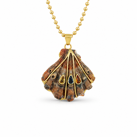 Teardrop Lion's Paw Pendant