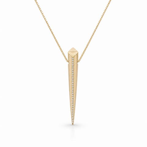 Tribal Line Pave Chain