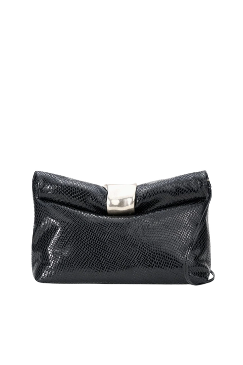 Cuff Clutch Black Snake