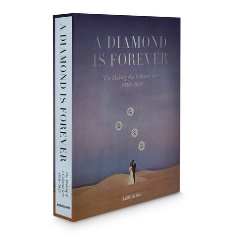 Spine and front cover of coffee table book titled "A Diamond is Forever, The Making of a Cultural Icon"