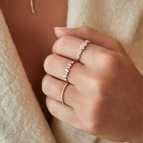 Diamond Eternity Stack Ring