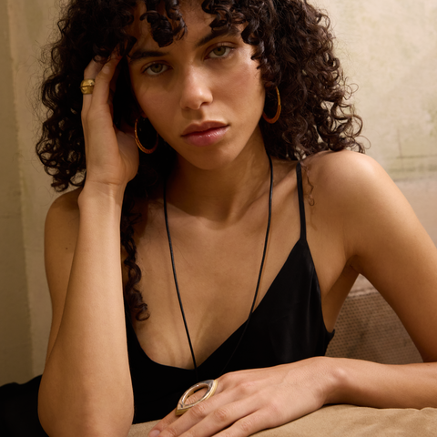 Harlow Arch Hoop Earrings