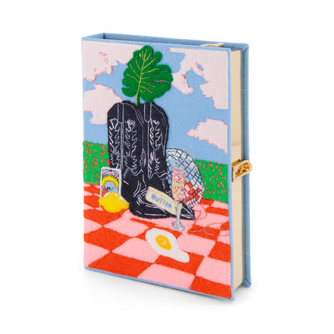 Cowboy Joy Strapped Book Clutch