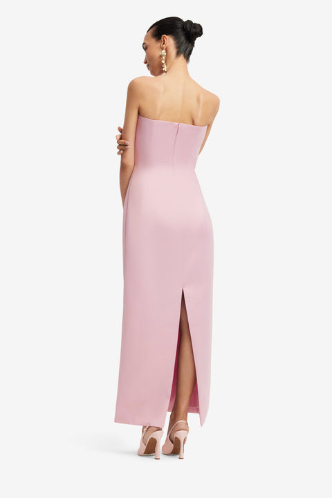 Rayna Embroidered Bustier Maxi Dress