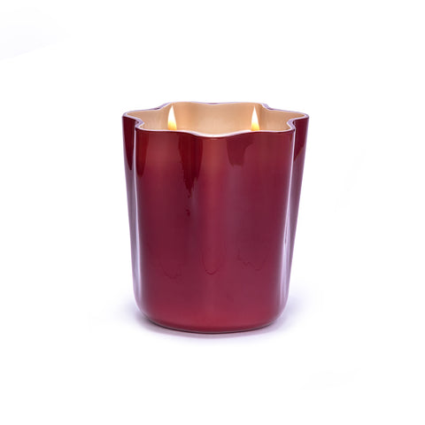 "Lively" Murano Glass Candle