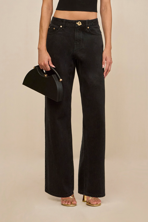 Rosella Pant Washed Black