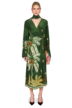 Eternity Begins Wrap Dress