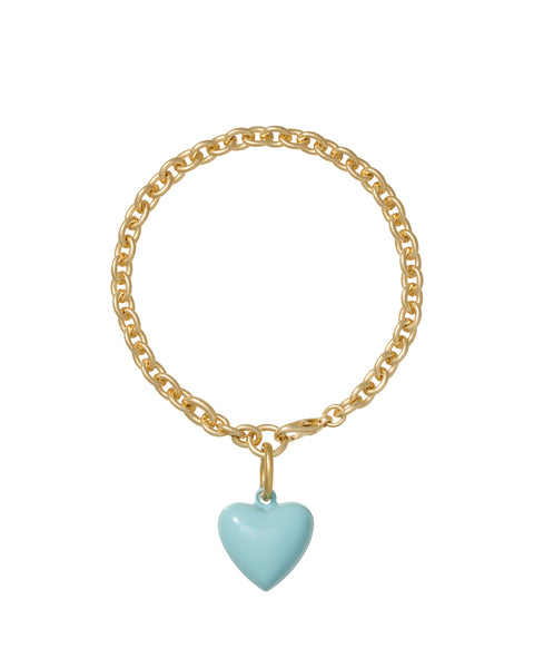The Mini Puffy Heart Bracelet