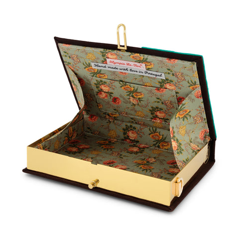 Espresso Martini Strapped Book Clutch