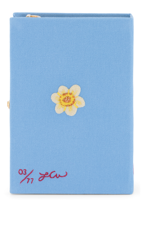 Thinking Of You Book Clutch Strapped