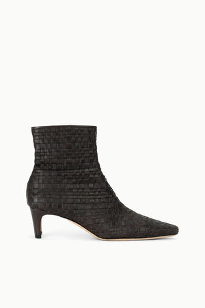 Wally Ankle Boot Espresso Woven