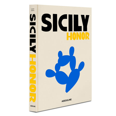 Spine and front cover of the Sicily Honor book