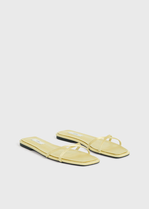 Satin Crossover Slides