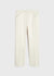 Cropped Straight Trousers