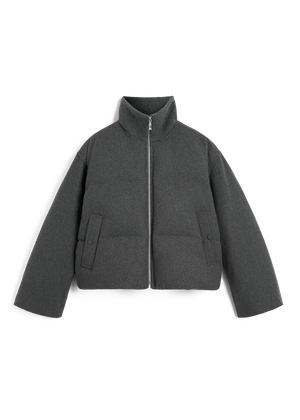 Flannel Puffer Jacket