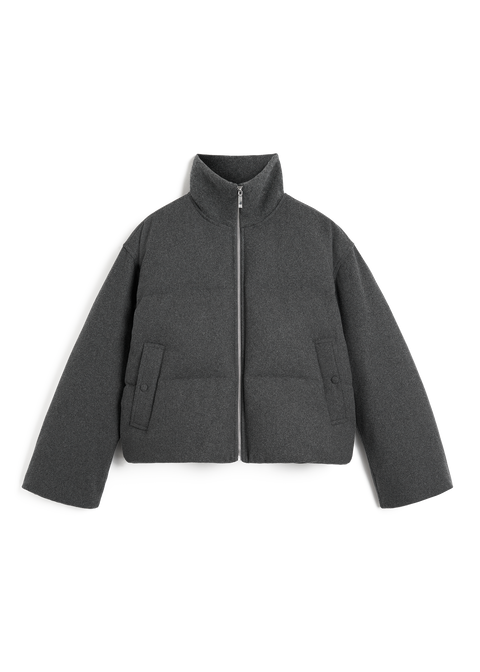 Flannel Puffer Jacket