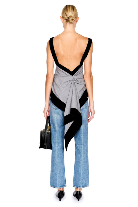 Side Ponytail Top