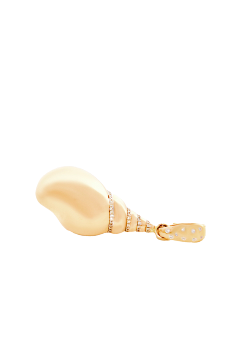 Diamond Shell Charm