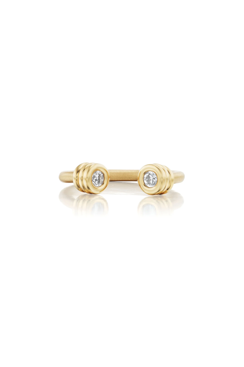 Diamond Open Grotto Ring