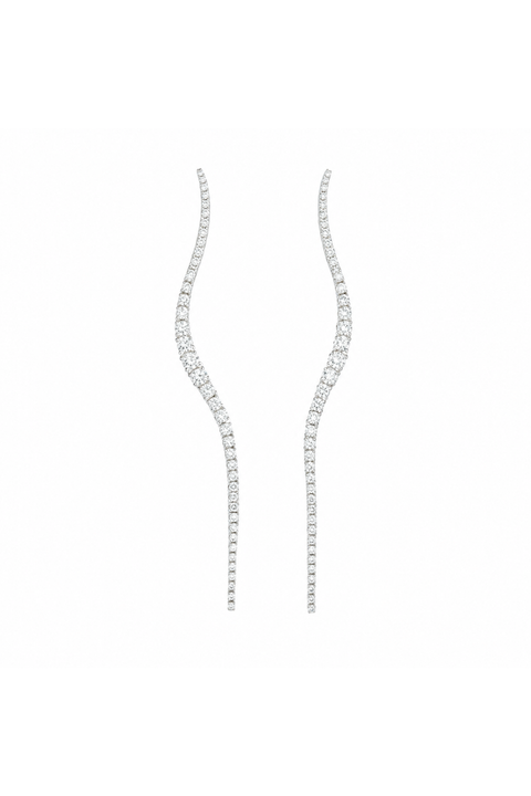 Long Halo Earrings