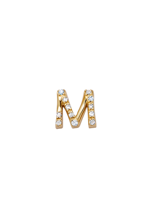 Diamond M Charm
