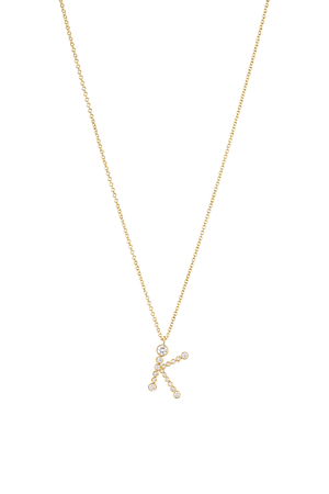 Soprano 'K' Necklace