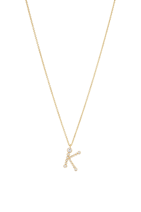 Soprano 'K' Necklace