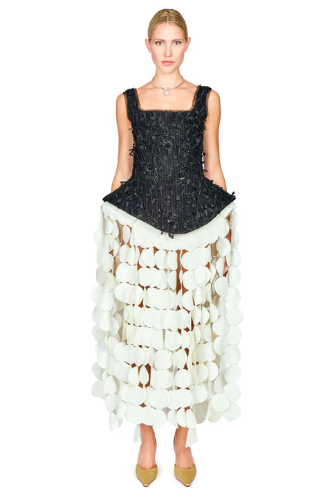 Basque Multicircle Skirt