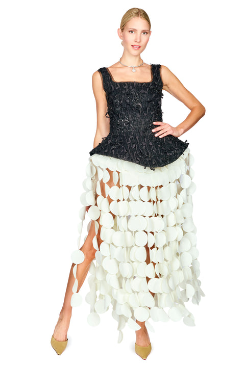 Basque Multicircle Skirt