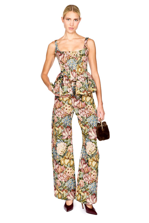 Brocade Boyfriend Trousers