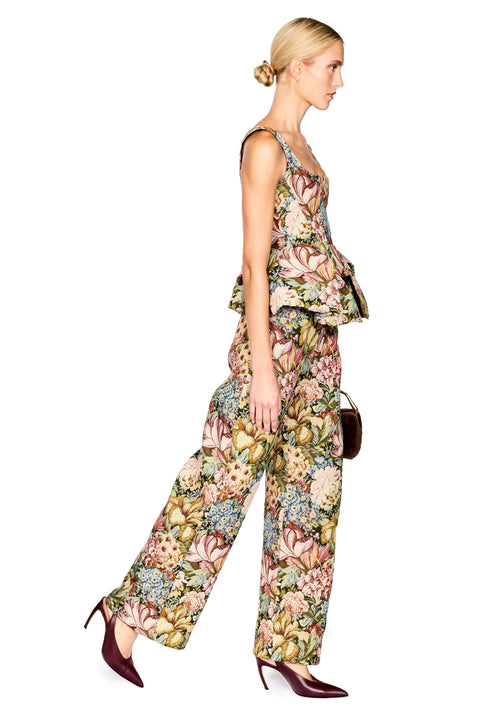 Brocade Boyfriend Trousers