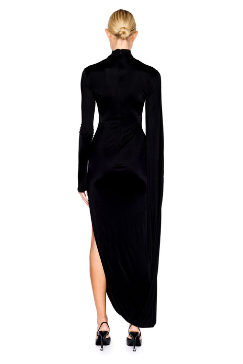 Maxi Dress With Crystal Bracelet